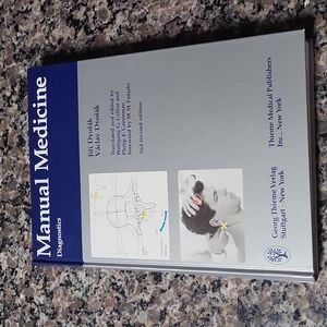 Manual Medicine : Diagnostics by V. Dvorak and Jirí Dvorák (1990, Hardcover)